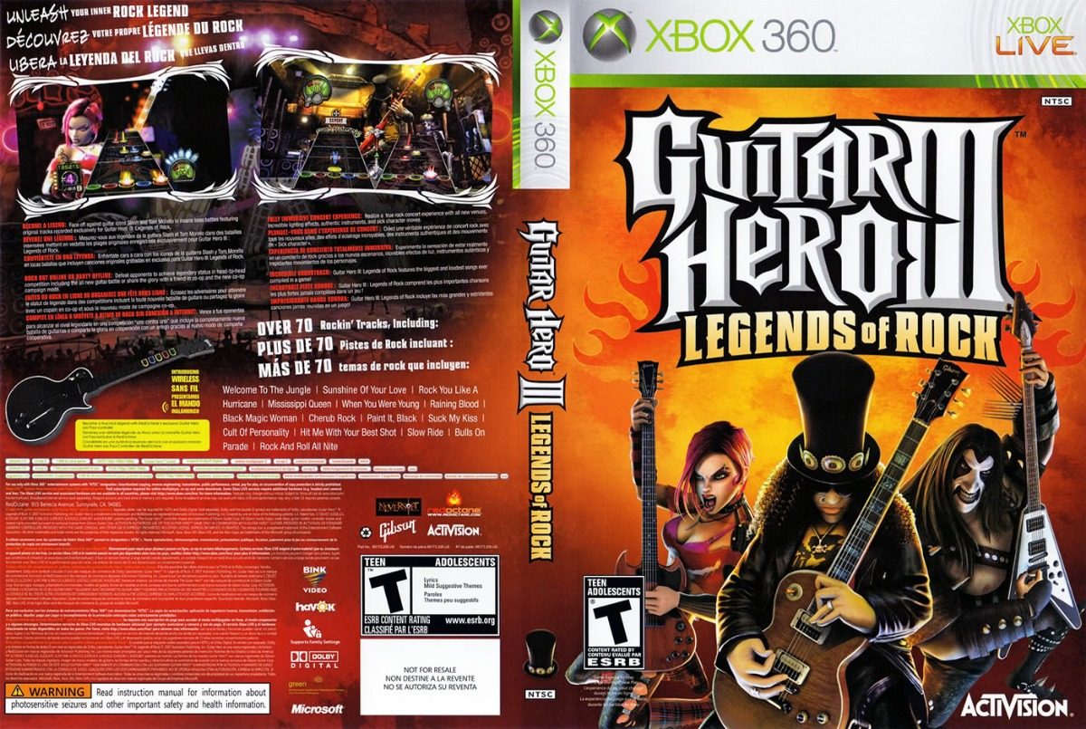 guitar hero 3 dlc xbox 360 download